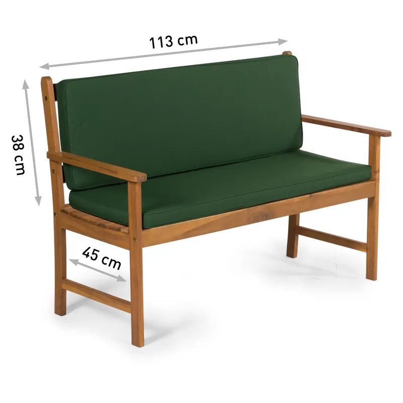 Fieldmann FDZN 9020 kerti padhuzat, poliészter, zöld Akció