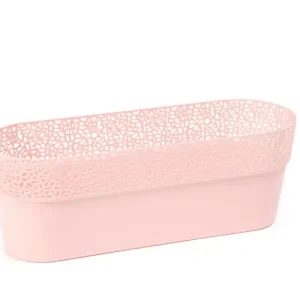 Biztonságos fizetés Lamela Rosa virágtartó, 30cm, púderrózsaszín