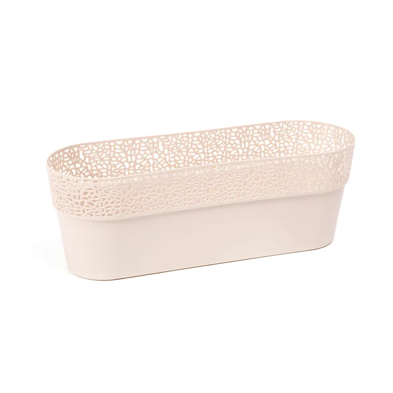 Eredeti Lamela Rosa virágtartó, 30cm, bézs