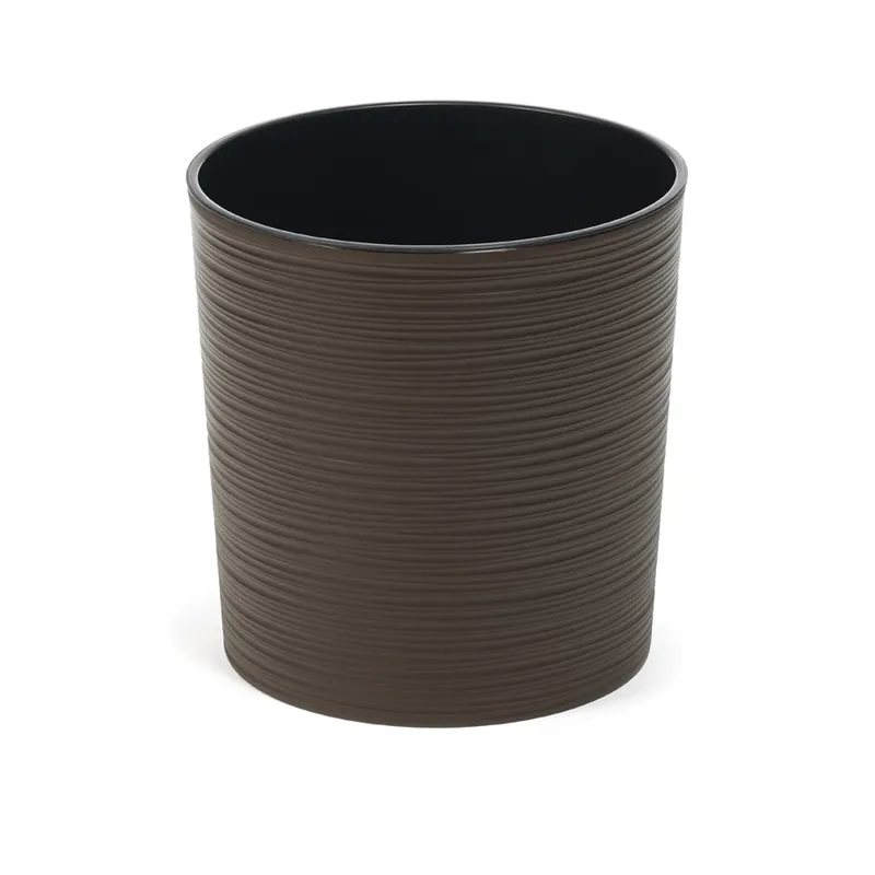 Alacsony ár Lamela Malwa Dluto kaspó, 25cm, kerek, mokka