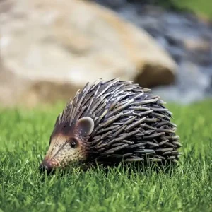 Nortene Hogy dekoratív fém sün, 26x16x16cm Prémium