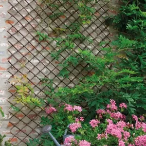 Nortene Willow Trellis fűz apácarács, barna, 0.5x1.5m Ingyenes szállítás