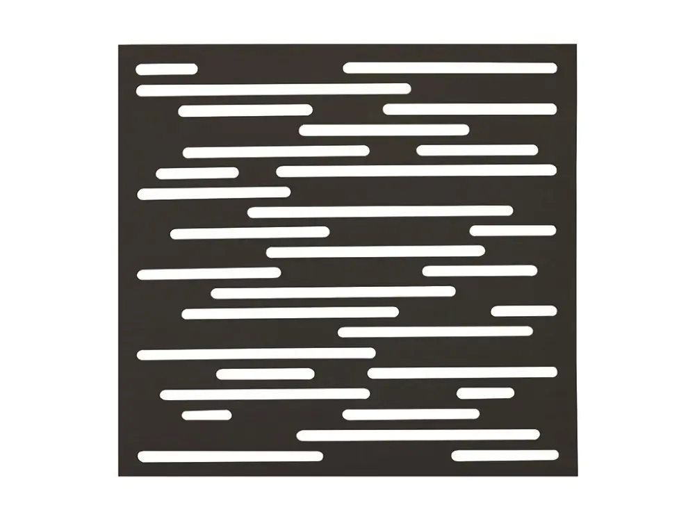 Korlátozott ajánlat Nortene Nautic Panel dekoratív panel, vonal mintázattal, barna, 1x1m