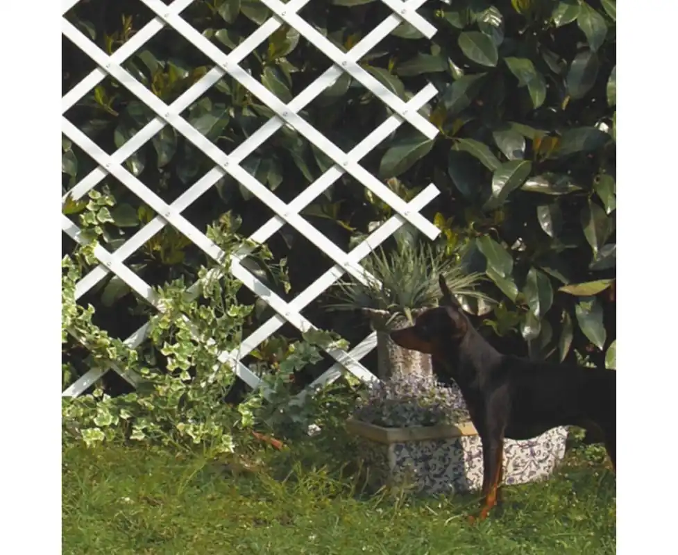 Prémium Nortene Trelliflex műanyag apácarács, fehér, 0.5x1.5m