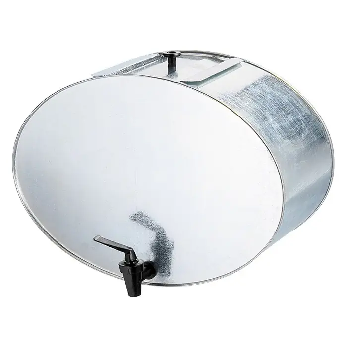 Kerti mosdó, csappal és fedéllel, horganyzott, 20L Biztonságos fizetés