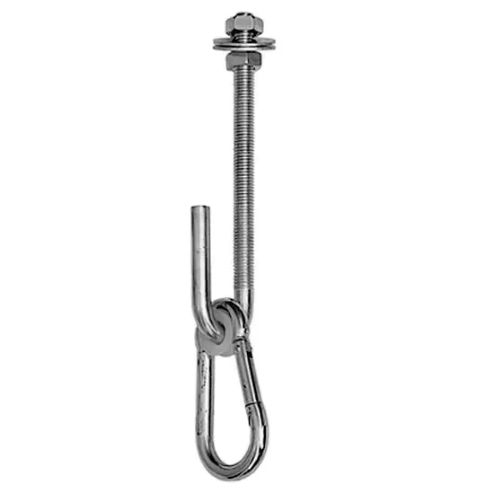 Hintacsukló karabinerrel, oldható, M12x130mm Pénzvisszafizetés