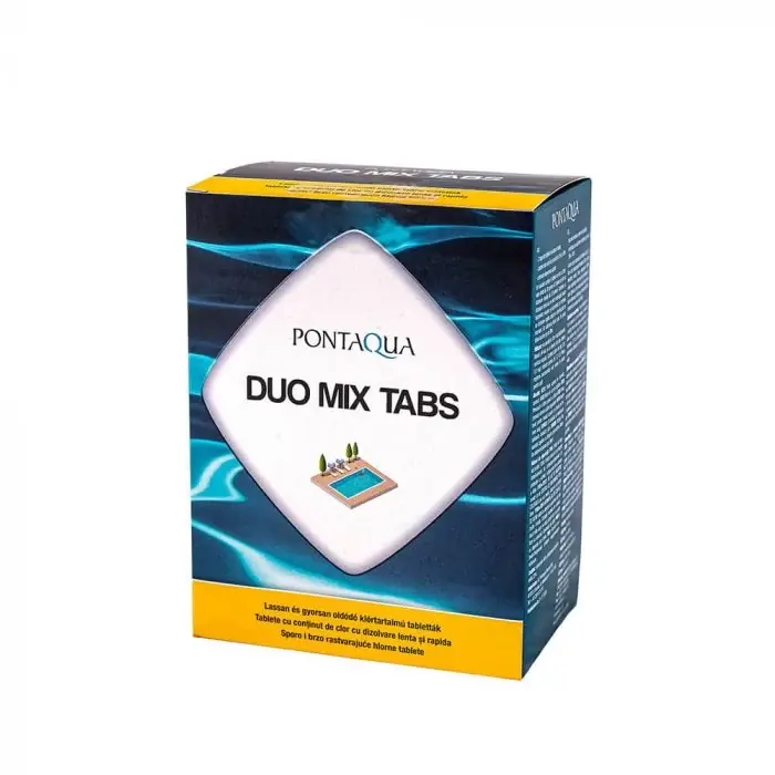 Kiváló minőség Duo Mix Tabs kettős hatású klóros fertőtlenítő, 5x120g