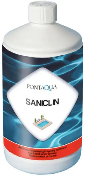 Prémium Pontaqua Saniclin általános szaniter és csempe tisztítószer, 1l