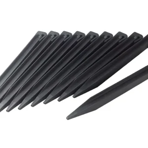 Nortene Etik Fix leszúró Etik Bordura rögzítéséhez, fekete, 27x2x2cm, 10db Prémium