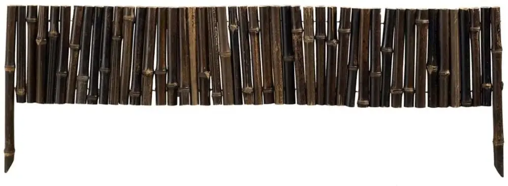 Utolsó esély Nortene Bamboo Border bambusz szegély, barna, 2x35x100cm