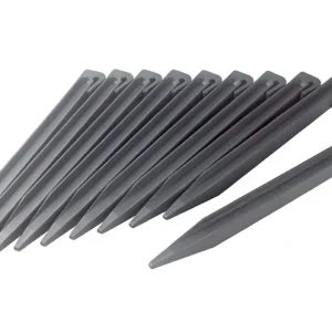 Nortene Etik Fix leszúró Etik Bordura rögzítéséhez, szürke, 27x2x2cm, 10db Expressz szállítás