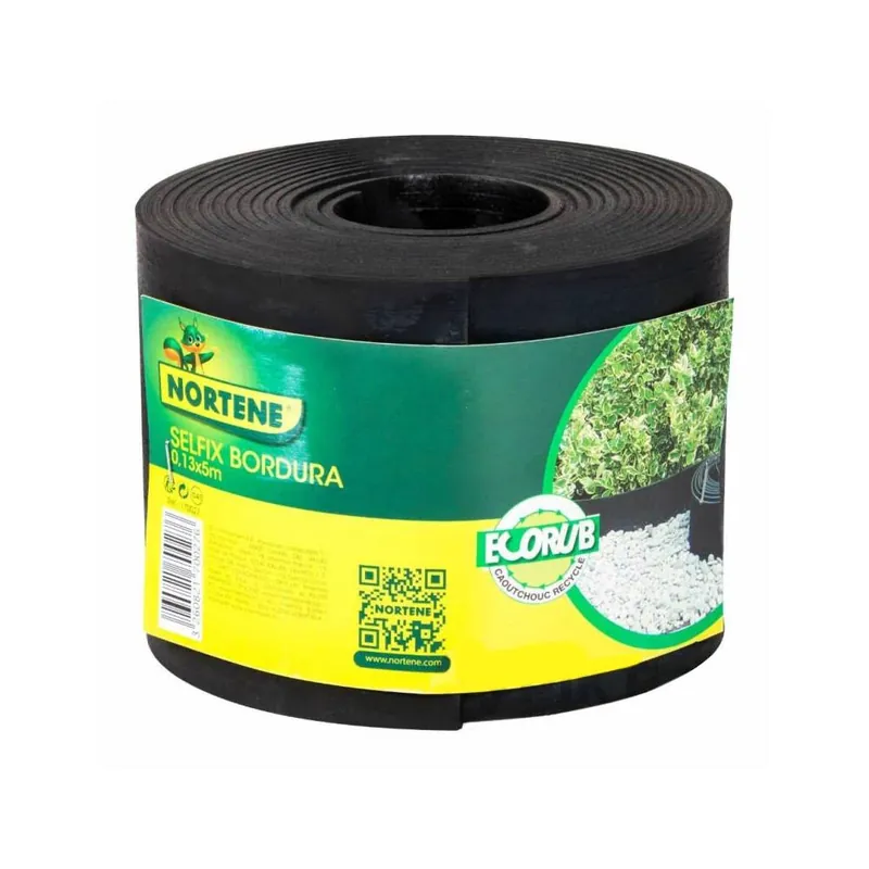 Nortene Selfix Bordura újrahasznosított gumi ágyásszegély, 500x3.8x13cm Korlátozott ajánlat