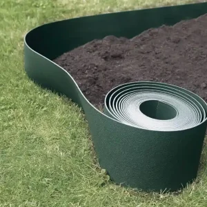 Népszerű Nortene Etik Bordura újrahasznosított ágyásszegély, rugalmas, zöld, 1000x0.3x15cm