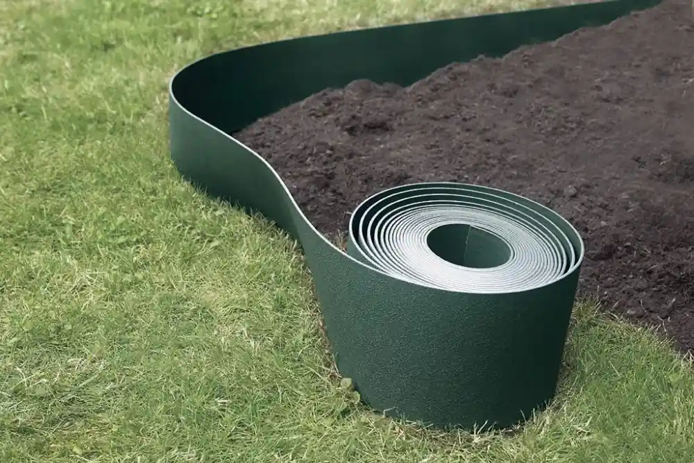 Népszerű Nortene Etik Bordura újrahasznosított ágyásszegély, rugalmas, zöld, 1000x0.3x15cm