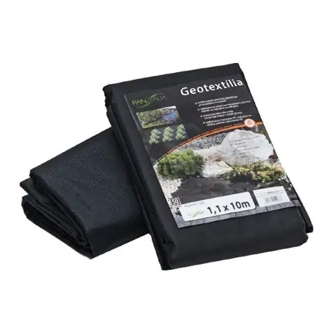 Népszerű Geotextília, fekete 1.1x50m, 50 gramm/m2