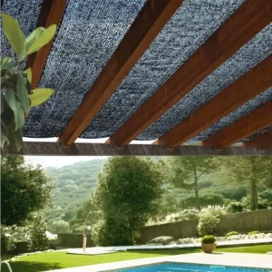 Nortene Sun-Net szőtt árnyékolóháló, fekete, 70%, 3x4m Ingyenes szállítás