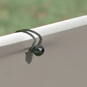 Utolsó esély Nortene Snugger gumikötöző, fekete, 4mm