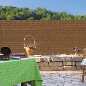 Expressz szállítás Nortene Privatex szintetikus pálmaháncs, barna, 100%, 1.5x3m