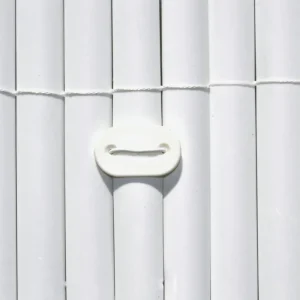 Nortene Fixcane rögzítő műanyag nádfonat rögzítéséhez, fehér, 3.3x19mm, 26db Kiváló minőség