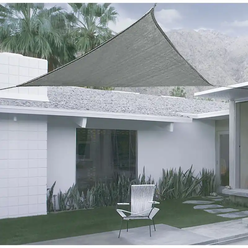 Nortene Sunnet Kit szőtt napvitorla, háromszög alakú, antracit 3x3x3m Legjobb ár