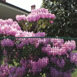 Utolsó esély Nortene Square műanyag kertirács, antracit, 20x20mm, 0.5x5m