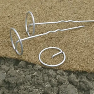 Nortene Terrapic leszúrható fém rögzítő, 10db Autentikus