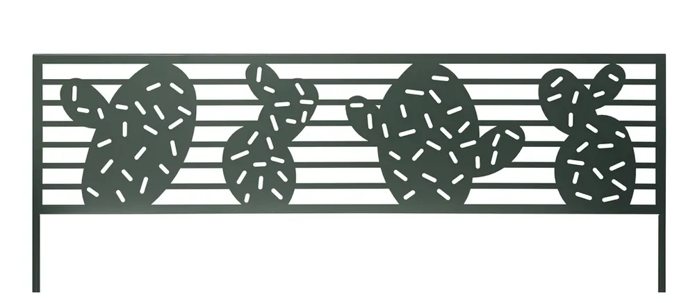 Olcsó Nortene Cactus Border fém ágyásszegély, 40x100cm