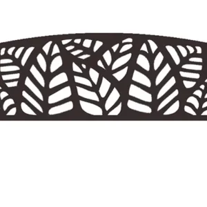 Nortene Athea Border fém ágyásszegély, 40x100cm Népszerű