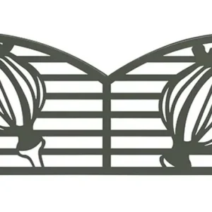 Korlátozott ajánlat Nortene Puppy Border fém ágyásszegély, 40x100cm