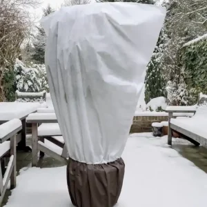 Nortene Maxifleece PP átteleltető növénytakaró, barna-fehér, 60/80g/m2, 2.1m Ingyenes szállítás