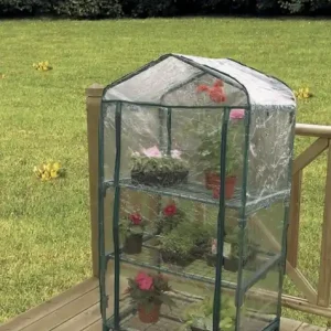 Legjobb ár Nortene Balcony 3 fóliasátor, 3 polcos, 125x70x50cm