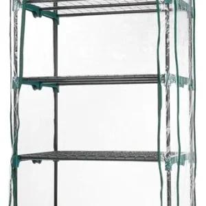 Újdonság Geko mini kerti melegház, 5 polc