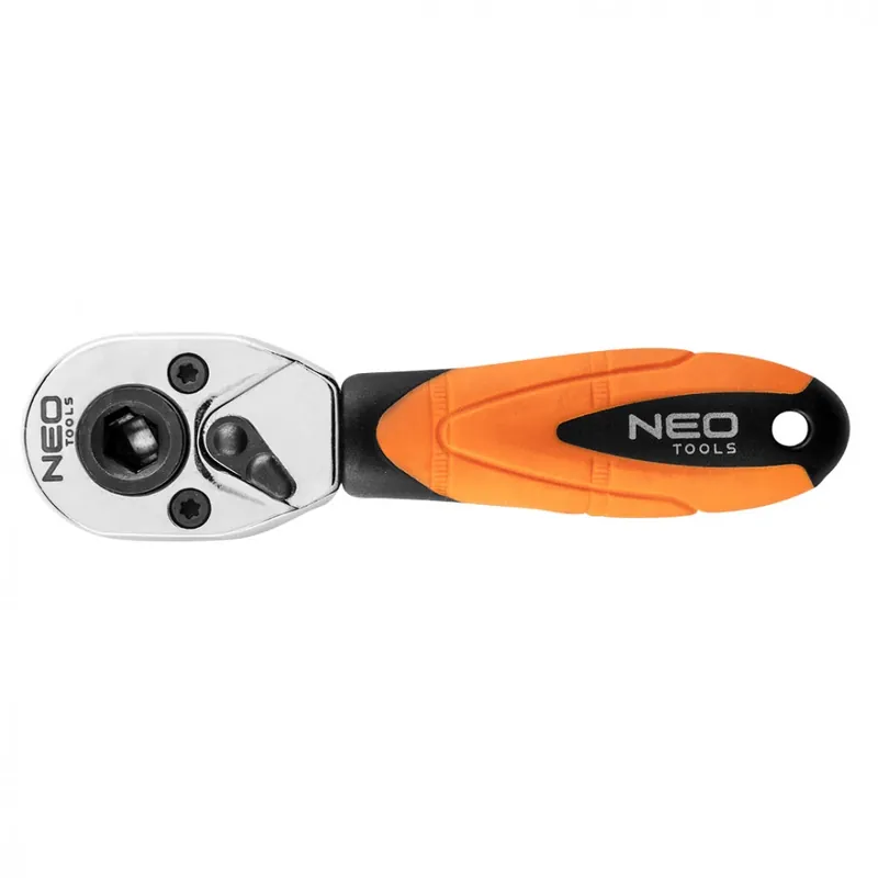Kiárusítás Neo Tools racsnis hajtókar, váltós, 1/4", 48fog, 105mm