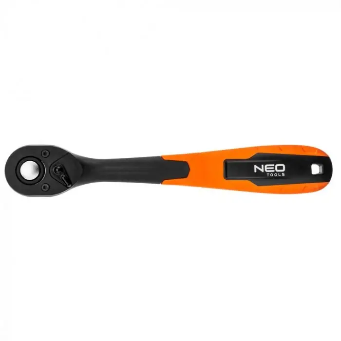 Neo Tools racsnis hajtókar, váltós, 3/8", 72fog, 200mm Vedd meg most