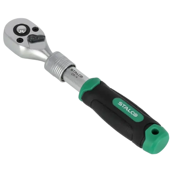 Stalco racsnis kulcs, teleszkópos, 3/8", 215-315mm Gyors szállítás