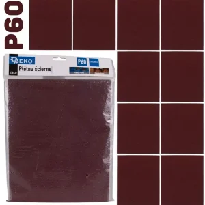 Geko csiszolóvászon, 230x280mm, P60, 10db Akció