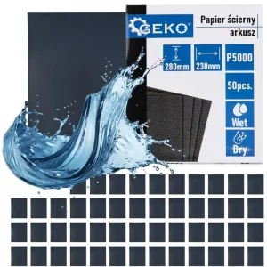 Geko vízálló csiszolópapír, 230x280mm, P5000 Csak ma