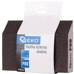 Rendeld meg most Geko ferde szélű csiszolóblokk, 125x90x25mm, P80