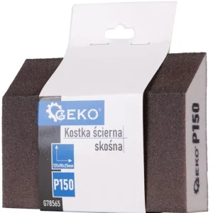Geko ferde szélű csiszolóblokk, 125x90x25mm, P150 Biztonságos fizetés