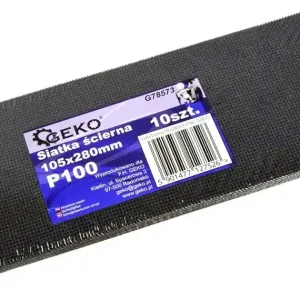 Geko csiszolóháló, 105x280mm, P100 Pénzvisszafizetés