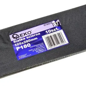 Geko csiszolóháló, 105x280mm, P180 Ingyenes szállítás
