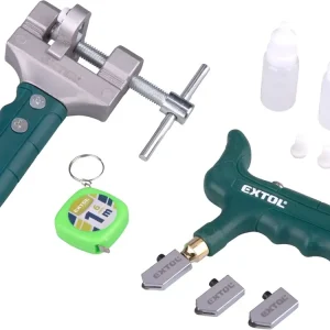 Gyors szállítás Extol Craft kézi üveg- és csempevágó készlet, 12mm, 6db