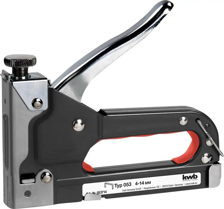 Pénzvisszafizetés KWB STANDARD TACK 140 kézi tűzőgép kapocs: 4-14mm Type 053