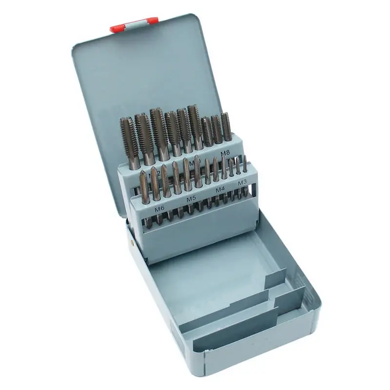 Utolsó esély Festa menetfúró készlet M3/4/5/6/8/10/12mm, 21 részes