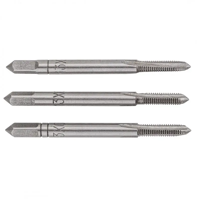 Autentikus Topex kézi menetfúró készlet, M3, 3db