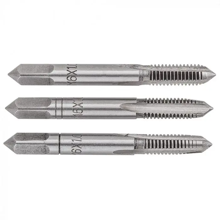 Topex kézi menetfúró készlet, M6, 3db Ingyenes szállítás