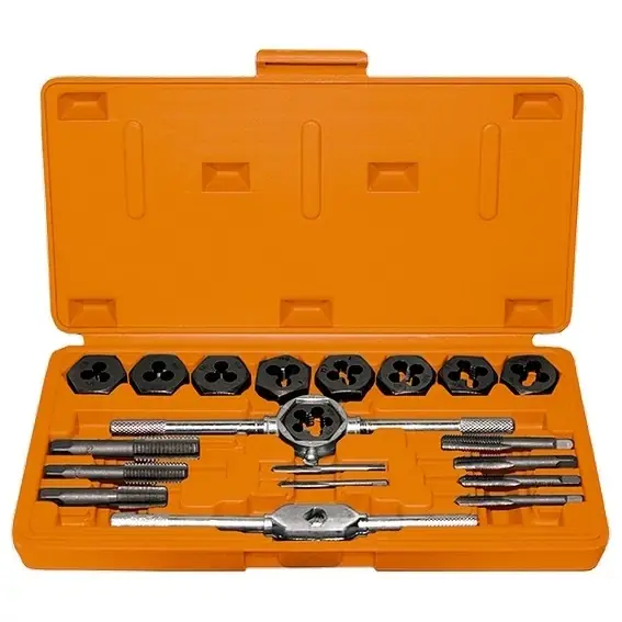 Sparta menetfúró és menetvágó szett, M3-M12, 20db-os Biztonságos fizetés