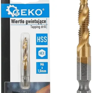 Kedvezmény Geko menetfúró, HSS, HEX, M6 x 1.0mm