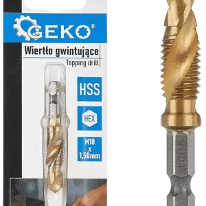 Geko menetfúró, HSS, HEX, M8 x 1.50mm Eredeti