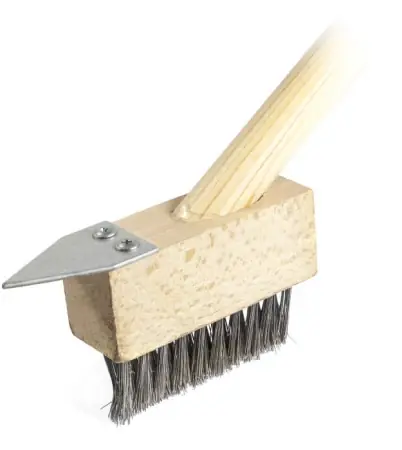 Stalco térkő és fuga tisztító kefe, nyelezett, 4.0x35mm Olcsó